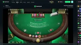 50 % Gambling Challenge - Attempt #1 - Gamdom - First Person Blackjack