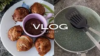 Random vlog| pan cake recipe| unboxing cookware set #recipe 