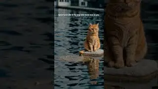 Between Loops｜循環之間 ｜ [Sky Rests on Water] #pets #cat #dog #healing #peaceful
