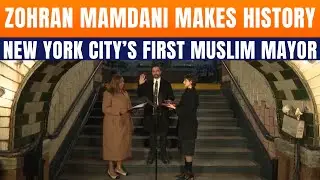 Zohran Mamdani Sworn In As NYC&rsquo;s First Muslim Mayor In Historic Oath Ceremony | News9