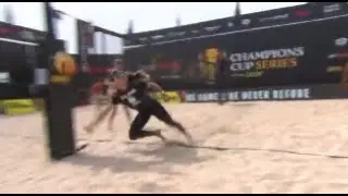 Scramble Across The Court - Amazing Defense From Crissy Jones & Traci Callahan | Wilson Cup