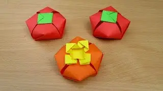 How to Make a Paper Tomato Box - Easy Tutorials