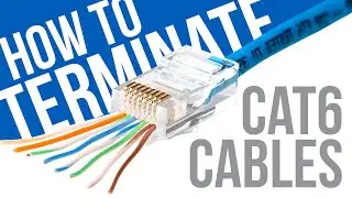 How To Terminate CAT6 Cables - Jonard Tools