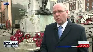 Falklands war: Veteran Sean Lloyd raising money to mark 40 year anniversary of the conflict