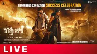 Kotha Lokah Chapter 1: Chandra Super Hero Sensation Success Celebrations Live | Kalyani | Naslen