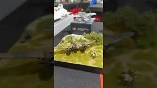 Меньше смартфона! Это 144-й масштаб! #diy #hobby #show #besthobby #diorama #taiwanmodelshow #sosmall
