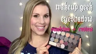 Makeup Geek Eyeshadow Review + Swatches + MAC Dupes!