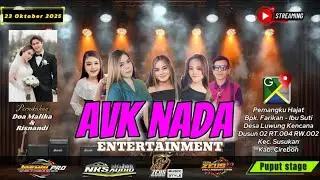 🔴LIVE MUSIC NEW AVK NADA || WEDDING : DO'A MALIKA & RISNANDI || LUWUNG KENCANA, 23 OKT 2025 #SIANG