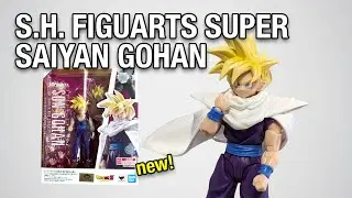 Обзор фигурки SH Figuarts Super Saiyan Gohan - The Warrior Who Surpresed Goku Dragon Ball Z