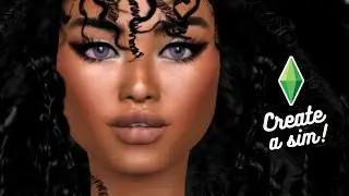 CREATE A SIM 🐬 THE SIMS 4 CAS 🚀 LUNA 🍍 #realisticsim
