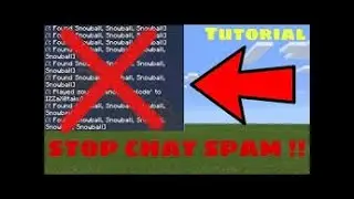 How to stop command blocks from spamming chat
