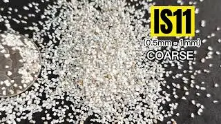 IS11 (0.5mm - 1mm) Coarse Silica Sand