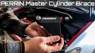 PERRIN Master Cylinder Brace - 2016 WRX