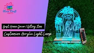 Best Gifting Items | Acrylic Light Lamp | Love Craft Gifts
