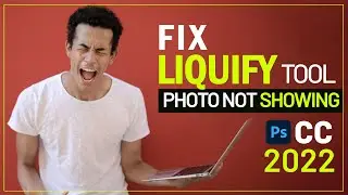 Fix Liquify Tool Problem #shorts #photoshop #problem