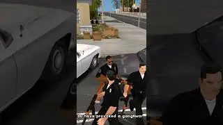 GTA SA - CJ being a Cop provoke Gang War