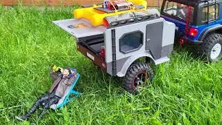3D printed 1:10 RC Scale Off Road Camping Trailer | Absima Sherpa CR 3.4 #3
