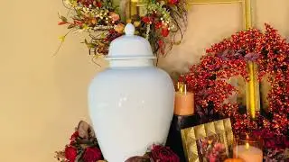 White Porcelain Ginger Jar