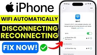 iPhone WiFi Keeps Disconnecting? | Fix Auto Reconnect Issue | Stop iPhone WiFi Drop Problem 🚀