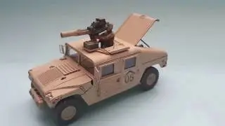 Tamiya 1/35 U.S. Humvee M1046 with Toll Missile Carrier