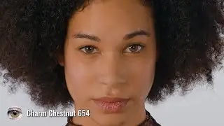 PRIMAL&reg;  Charm Chestnut - Brown Colored Contact Lenses