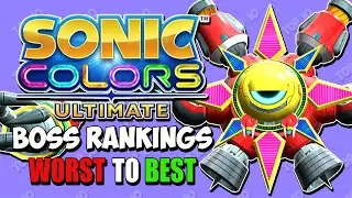 Ranking EVERY Boss in Sonic Colors Ultimate! [Road to Sonic Colors Ultimate!]