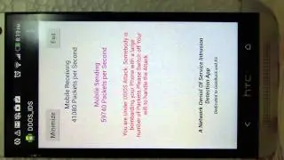 DDOS Intrusion Detection Alert App