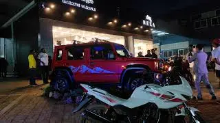 jimny Maruti Suzuki Car Enters Dharwad Nexa Showroom.