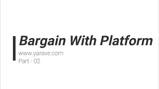 Partner Registration Process Part 2 | Accept or Bargain Service Commission | Yarave Partner