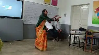 જિલ્લા કક્ષાના કલા મહાકુંભમાં એક પાત્ર અભિનય પટેલ કશ્વી 