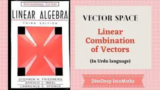 Linear combination | how to determine if one vector is linear combination of other vectors