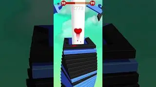 Stack Ball 3D Level 98 Crash Platform Hard Level Clear