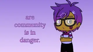 the gacha community is at risk. #gachafreedom | update on the blue whale challenge