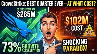 CrowdStrike: +22% Revenue! Is $4.92B ARR Just the Beginning? | Q3 2025