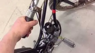 F&ouml;rsta uppstarten av min Crescent Autoped -56. Efter 20+ &aring;r i ett f&ouml;rr&aring;d.