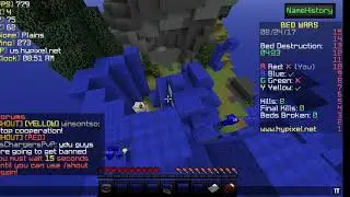 CrossTeaming in 3v3 bedwars