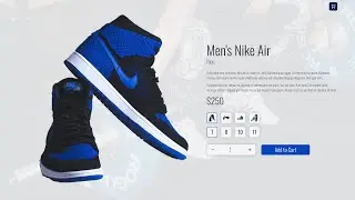 How to Create an eCommerce Product Page with HTML, CSS, and JS