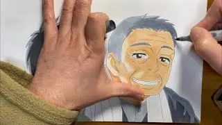 着せ恋　五条薫　描いてみた　My Dress-Up Darling  Kaoru Gojo drawing