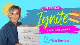 IGNITE Wig | Jon Renau | 3 Of The MOST POPULAR Colors | 5 Minute Wig Review