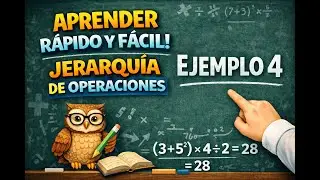 Example 4 hierarchy of operations
