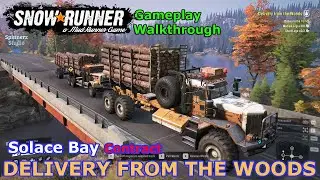 SnowRunner - Delivery from the Woods | Solace Bay, Washington (Contract) | Phase 16