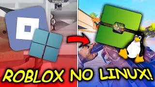 COMO Jogar ROBLOX no LINUX em 2026 (MELHOR que no WINDOWS!)
