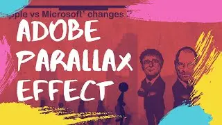 Adobe Parallax Effect | Parallax Effect | Parallax Effect in After Effect