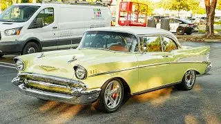 1957 Chevrolet Bel Air Restomod Supercharged LT4 Walk-around Video