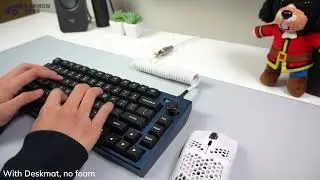 CannonCaps CXA Black on White - Sound Test - CannonKeys