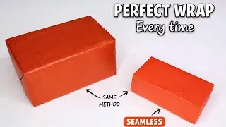 Perfect Gift Wrapping Every Time | Seamless & No Tape Showing