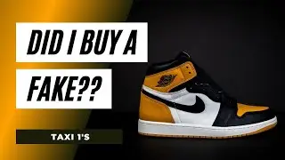 Направляемая шнуровка: Jordan 1 Taxi | Настоящее против подделки
