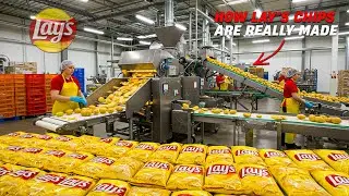 How Lay's Potato Chips Are Made In Factory | Factory Process Explained
