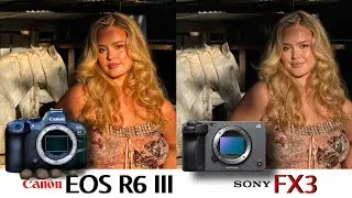 Canon EOS R6 III против Sony FX3 | Тест камеры