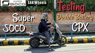 SuperSoco Showroom Visit & Testing [SuperSoco CPx Electric Scooter]. #PromotingEV
